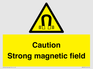 WM5495: Warning Strong magnetic field