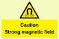 WM5495: Warning Strong magnetic field