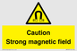 WM5495: Warning Strong magnetic field