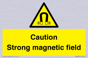 WM5495: Warning Strong magnetic field