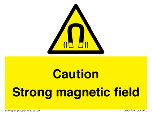 WM5495: Warning Strong magnetic field