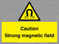 WM5495: Warning Strong magnetic field