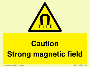 WM5495: Warning Strong magnetic field