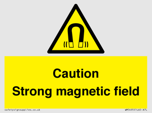 WM5495: Warning Strong magnetic field
