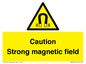 WM5495: Warning Strong magnetic field