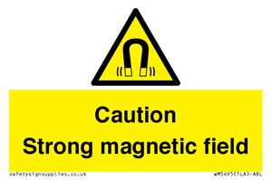 WM5495: Warning Strong magnetic field
