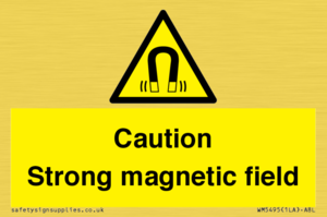 WM5495: Warning Strong magnetic field