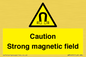 WM5495: Warning Strong magnetic field