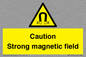WM5495: Warning Strong magnetic field
