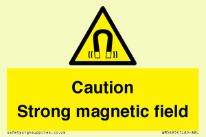 WM5495: Warning Strong magnetic field