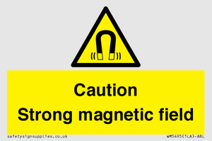 WM5495: Warning Strong magnetic field