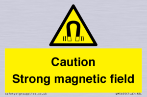 WM5495: Warning Strong magnetic field