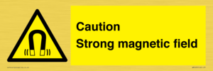 WM5495: Warning Strong magnetic field