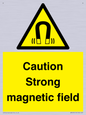 WM5495: Warning Strong magnetic field