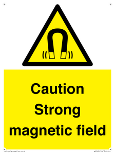 WM5495: Warning Strong magnetic field