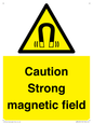 WM5495: Warning Strong magnetic field