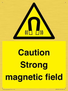 WM5495: Warning Strong magnetic field