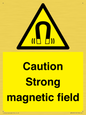 WM5495: Warning Strong magnetic field