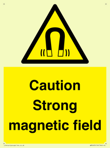 WM5495: Warning Strong magnetic field
