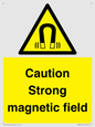 WM5495: Warning Strong magnetic field
