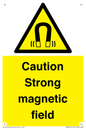 WM5495: Warning Strong magnetic field