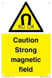 WM5495: Warning Strong magnetic field