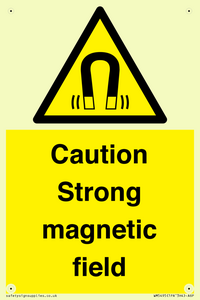 WM5495: Warning Strong magnetic field
