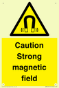 WM5495: Warning Strong magnetic field