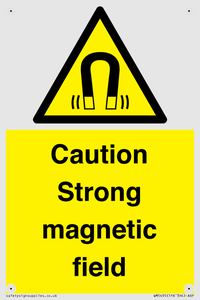 WM5495: Warning Strong magnetic field