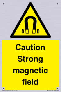 WM5495: Warning Strong magnetic field