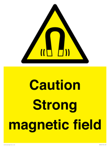WM5495: Warning Strong magnetic field