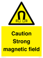 WM5495: Warning Strong magnetic field