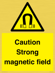 WM5495: Warning Strong magnetic field