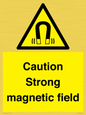 WM5495: Warning Strong magnetic field