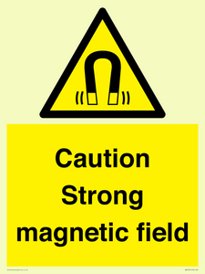 WM5495: Warning Strong magnetic field