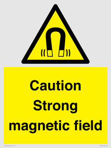 WM5495: Warning Strong magnetic field