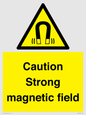WM5495: Warning Strong magnetic field