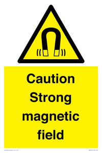 WM5495: Warning Strong magnetic field
