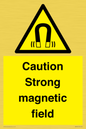 WM5495: Warning Strong magnetic field