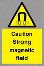 WM5495: Warning Strong magnetic field