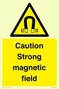 WM5495: Warning Strong magnetic field