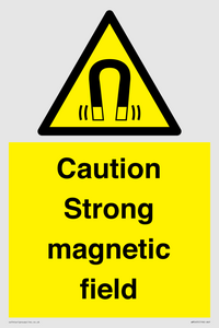 WM5495: Warning Strong magnetic field
