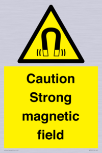 WM5495: Warning Strong magnetic field
