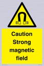 WM5495: Warning Strong magnetic field