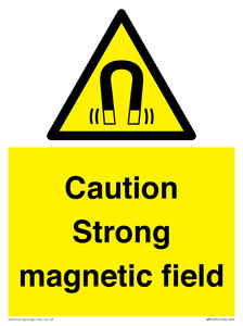 WM5495: Warning Strong magnetic field