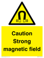 WM5495: Warning Strong magnetic field