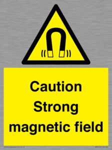WM5495: Warning Strong magnetic field