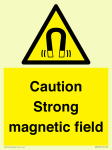 WM5495: Warning Strong magnetic field