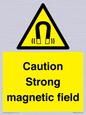 WM5495: Warning Strong magnetic field