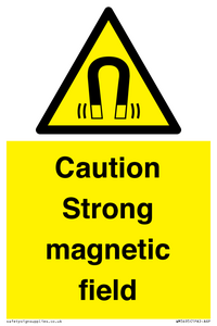 WM5495: Warning Strong magnetic field